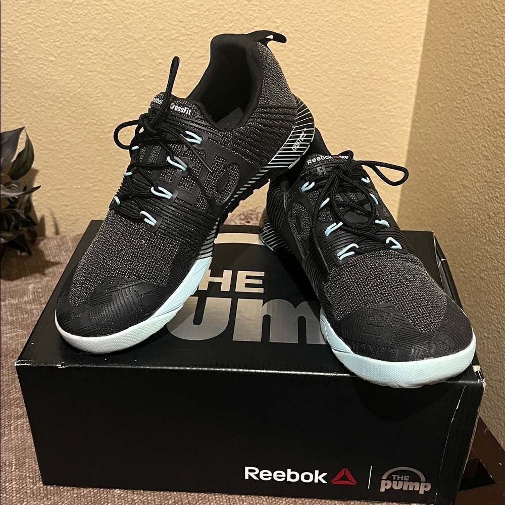 Reebok RCF NANO PUMP FUSION Black Running Sneakers